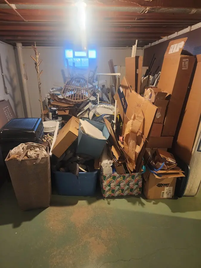 Roll-off dumpster container at job site for 20 Yard Dumpster Rental in Snoqualmie